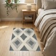 thumbnail image 3 of ODIKA Entryway Contemporary Asymmetrical Contrasting Motifs Dorm for Kitchen, Laundry Room, Stain Resistant Thin Throw, 3 of 7