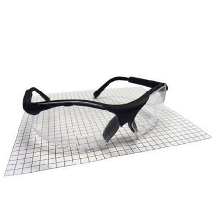 

Sidewinders Safety Glasses with Black Frames and 1.5X Readers Lens