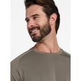 thumbnail image 4 of Athletic Works Men's and Big Men's DriWorks Mesh Tee with Short Sleeves, Sizes XS-5XL, 4 of 5