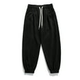 thumbnail image 5 of POROPL Mens Sweatpants Joggers Running Gym Hiking Fuzzy Elastic Bottom Pants with Pockets Size S-XXL, 5 of 9