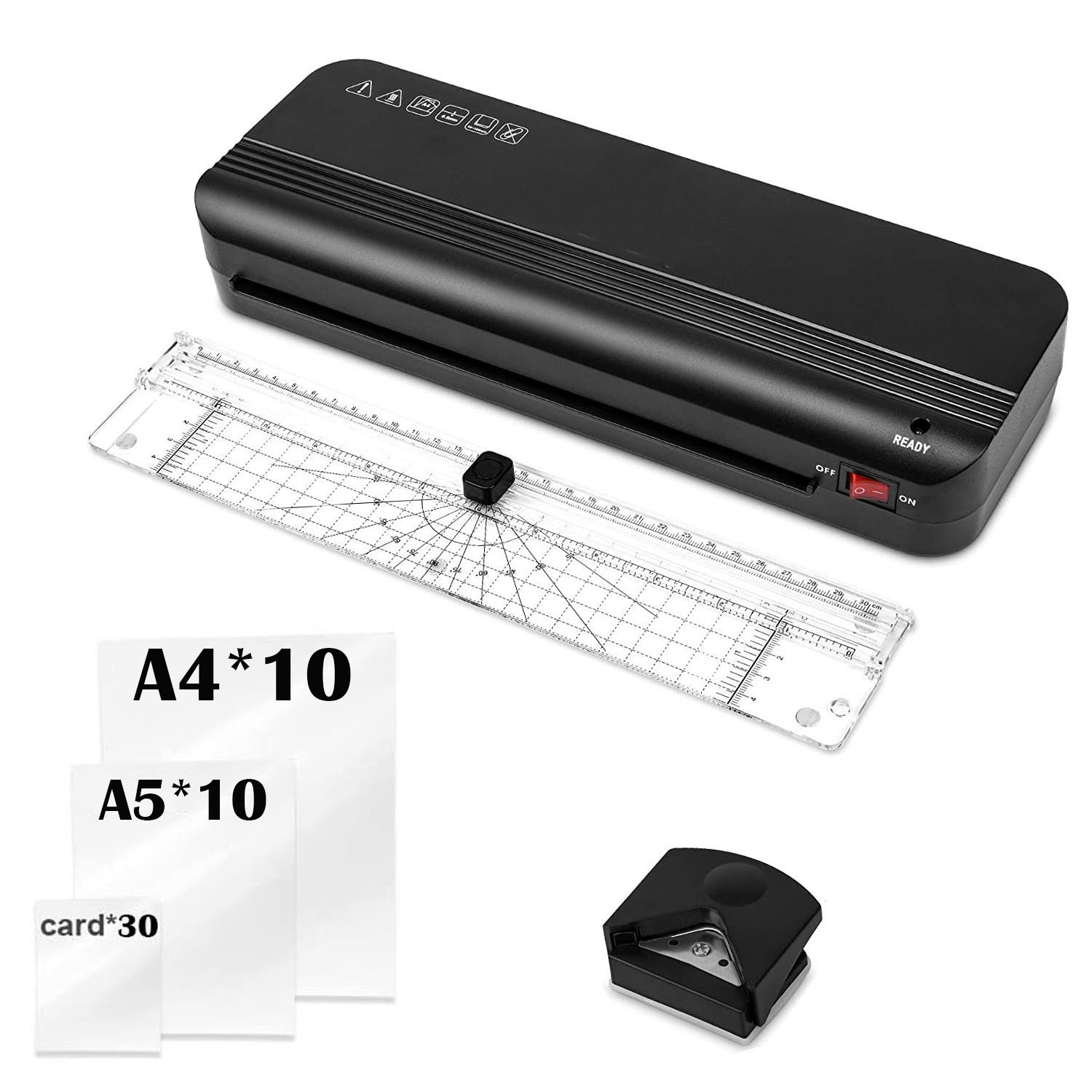 Laminator, A4 Laminator, 3 in 1 Portable Laminating Machine 9 inches