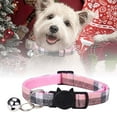 thumbnail image 2 of Print Cat Collar Breakaway Collar with Bell - Colorful Woven Nylon Pet Neckband Safe Stretch Kitten Collar - A, 2 of 7