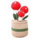 thumbnail image 1 of Muñeca de peluche con diseño de hongos en maceta, 25 cm, para todas las edades, 1 of 1