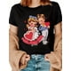 thumbnail image 1 of Valentine's Day Love Heart Print T-Shirt - Casual Crew Neck, Short Sleeve, Machine Washable - Perfect for Spring & Summer, 1 of 6