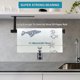 thumbnail image 4 of Piao Paper Towel Holders - Under Cabinet Paper Towel Roll Rack Mount Vertical Or Horizontal, Self Adhesive Or Drilling Matte Black Adhesive Paper Towe, 4 of 4