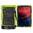 thumbnail image 5 of Dteck for Lenovo Tab M11 11-inch 2024 Case with Built-in Screen Protector, Shockproof Case with Shoulder Strap & Rotating Hand Strap Kickstand for Lenovo M11 (TB330FU / TB330XU) Tablet,Green + Black, 5 of 8