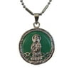 Green Jade Kuan Yin Pendants