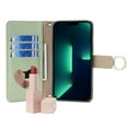thumbnail image 5 of Feishell for Moto G84, Crossbody Wallet RFID Blocking Card Slot Holder, Magnetic Flip Folio Purse Case PU Leather Zipper Handbag Detachable Lanyard Strap for Motorola Moto G84,Green, 5 of 14