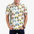 thumbnail image 1 of Fotbe Cartoon Monster Trucks Camiseta Polo de Golf para Hombre con Estampado – Camisa Deportiva Transpirable con Cuello Abotonado-3X-Large, 1 of 6