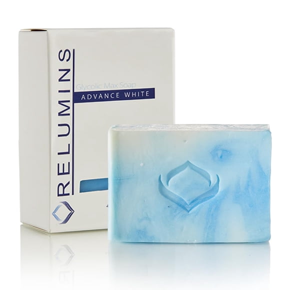 Relumins Auténtico jabón glicólico Max AHA-Peel suave con aloe - Fórmula de spa profesional