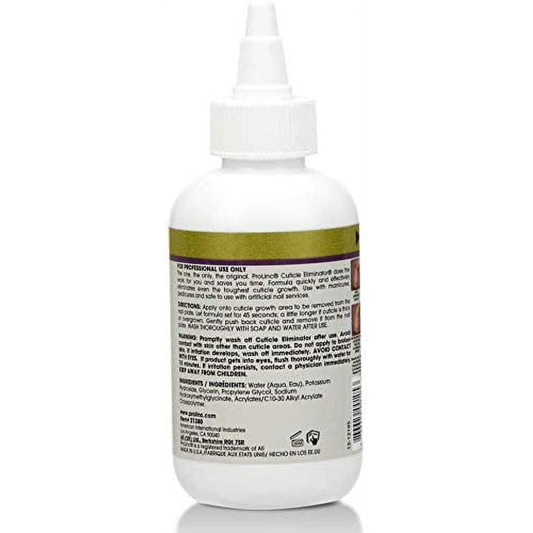 Be Natural by ProLinc Cuticle Eliminator, 4 oz - The Spa Mart