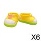 thumbnail image 1 of Zapato en Miniatura Baoblaze Calzado para muñecas zapatillas de Deporte de Goma 6 piezas, 1 of 8
