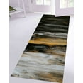 thumbnail image 4 of Shimmery Rug, Personalizeds Rugs, Modern Rugs, Black Rugs, Housewarming Gift Rug, Gray Rugs, Indoor Rug, Easy To Clean Rug, Brown Rug, 2'x3' - 60x90 cm, 4 of 8