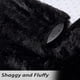 thumbnail image 4 of CAROMIO Alfombra de Peluche Sintético 10x13, Negro, 4 cm de Grosor, 4 of 7