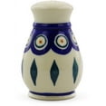 thumbnail image 2 of Polish Pottery 3-inch Pepper Shaker (Peacock Theme) Hand Painted in Boleslawiec, Poland + Certificate of Authenticity, 2 of 6