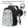 thumbnail image 2 of Daiia Sea Turtle Pattern USB Charging Backpack for Men and Women, Anti-Theft Backpack,Travel Backpack,School Backpack,College Backpack,Laptop Backpack, 2 of 7