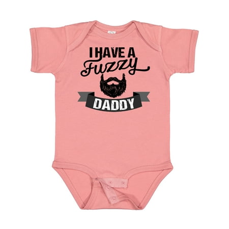 

Inktastic I Have a Fuzzy Daddy Beard Gift Baby Boy or Baby Girl Bodysuit