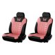 thumbnail image 1 of FLhrweasw Juego Fundas para Asientos Coche Con Mariposa Piel Sintética para 2 Asientos Cubo (rosa), 1 of 9
