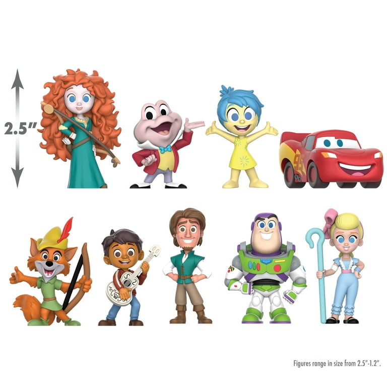 新品未開封品 Disney100 Disney CHARACTERS Disney 100 Figure Pack 100 Years of Epic Transformations