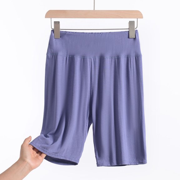 Rezuofi 1 Pcs Bermuda Shorts for Women High Waisted Elastic Shorts Running Sports Tights Plus Size Yoga Short Pants Athletic Shorts Clearance