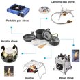 thumbnail image 4 of Aluminum pan set,Outdoor Portable Picnic Cookware Kit Pot Pan Set Cookware Set Buzhi Siuke, 4 of 7