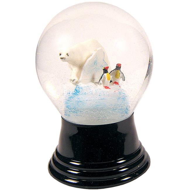 Perzy Snowglobe Medium Polar Bear