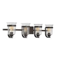 thumbnail image 2 of Goodwin 4-Light Bathroom Vanity Light in English Bronze, 2 of 7