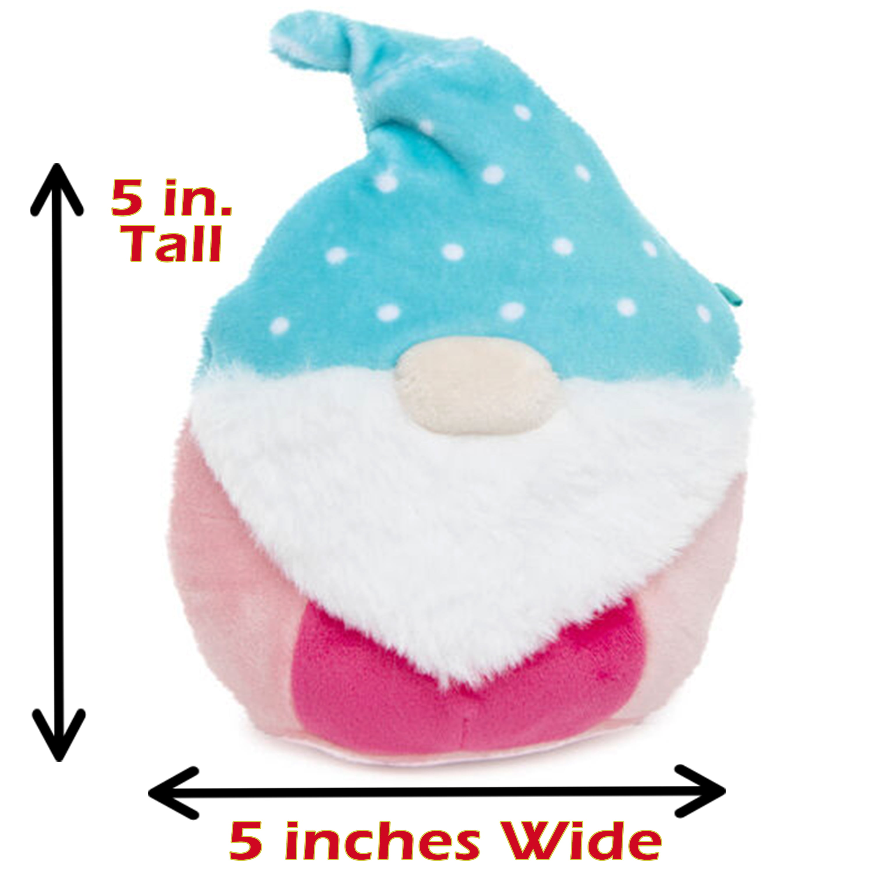 Squishmallow Remmy Gnome Plush Pink 2021 Valentine's Hearts 5" Kellytoy $12.99 