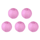 thumbnail image 1 of Lámpara Papel 4 Pulgadas Plegable para Fiesta Boda () Rosa, 1 of 9