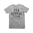 thumbnail image 1 of Fifth Sun - Camiseta gráfica para hombre del equipo de bebidas de EE. UU., gris, mediana, 1 of 2