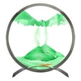 thumbnail image 3 of Kmdttou Solar Lights Outdoor Moving Sand Art Picture Round Glass Moving Sand Frame, Liquid Motion Display Sea Sand Scene Desktop Art,Suitable For Home Office Bookshelf Decoration（50ml）, 3 of 7