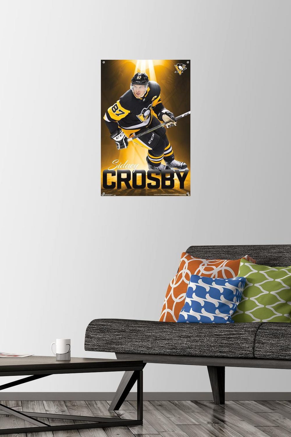 NHL Pittsburgh Penguins - Sidney Crosby 18 Wall Poster, 14.725" x 22.375"