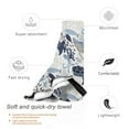 thumbnail image 3 of Balery Sea Life Elements Print Towels - Luxurious Jumbo Bath Sheet - Highly Absorbent and Quick Dry Extra Large Bath Towel - Super Soft Hotel Quality Towel-, 3 of 8