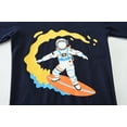 thumbnail image 4 of FEDPOP Toddler Boys Space Pajamas Glow in the Dark Graphic Sleepwear Kids Cotton Pjs Clothes 3T, 4 of 8