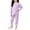 Purple, variant on Cethrio Girls Pajama Sets Size 14-16, 2 Piece Comfortable Long Sleeve Fall Winter Thermal Underwear Sets Purple