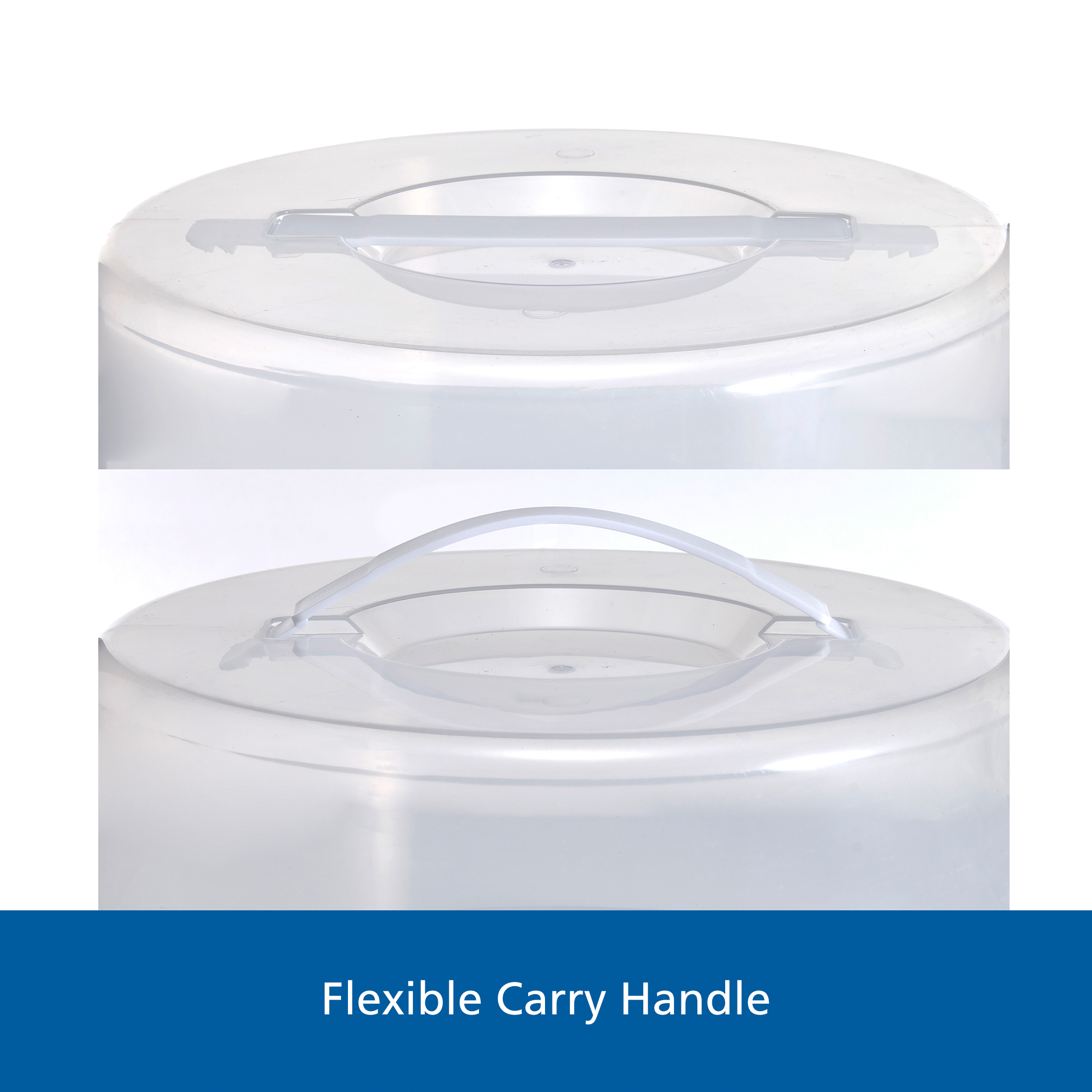 Mainstays 12" Cake Carrier with Two 9" Round Cake Pans photo 3