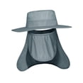 thumbnail image 2 of Sombrero de pescador Ligero Impermeable Yuyangstore Estilo E Gris, 2 of 8