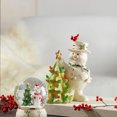 thumbnail image 3 of Lenox Happy Holly Days Porcelain Snow Globe, 3 of 3