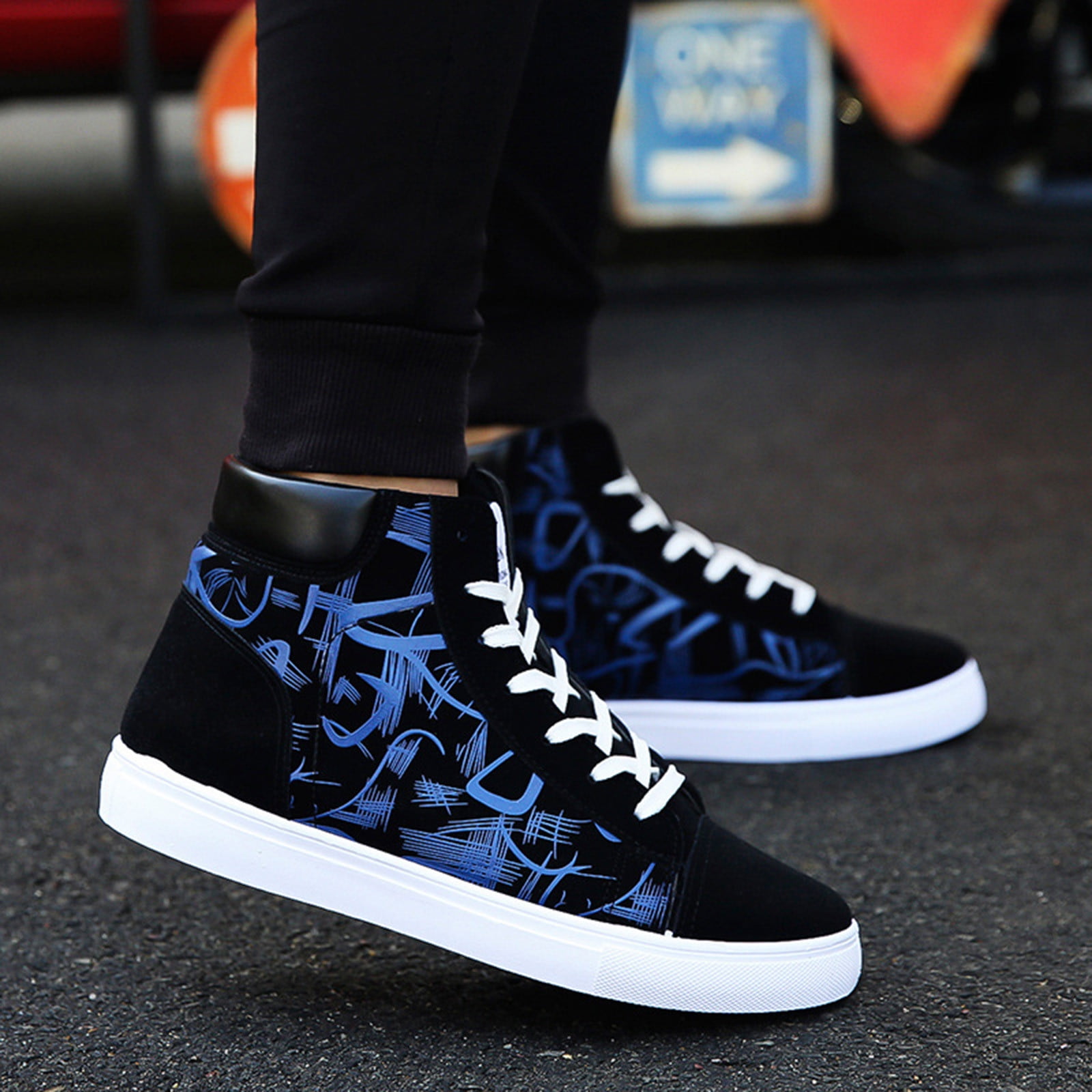 Mens high top dress sneakers outlet