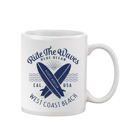

Ride The Waves! Mug Unisex s -Image by Shutterstock