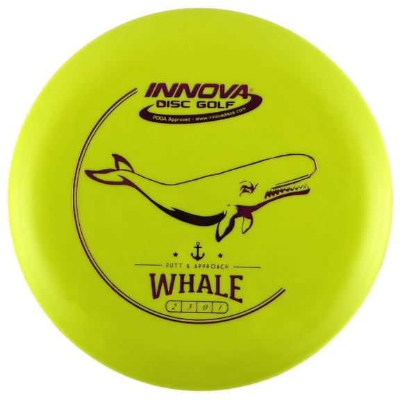 Innova DX Whale 165-169g Putt & Approach Golf Disc [Colors may vary] - 165-169g