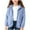 Blue, variant on IVEYRTF Boys Girls Stand Collar Fleece Jacket Plush-Lined Lightweight Long Sleeve Fall Winter Comfortable Soft Outerwear Everyday Tops for Kids 3-14 Years(Blue,4 Years)