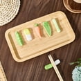 thumbnail image 3 of 6 Styles Ceramic Chopstick Rest Vegetables Series Green Japanese Style Cute Chopstick Rack Stand Holder Portable Washable Reusable, 3 of 9