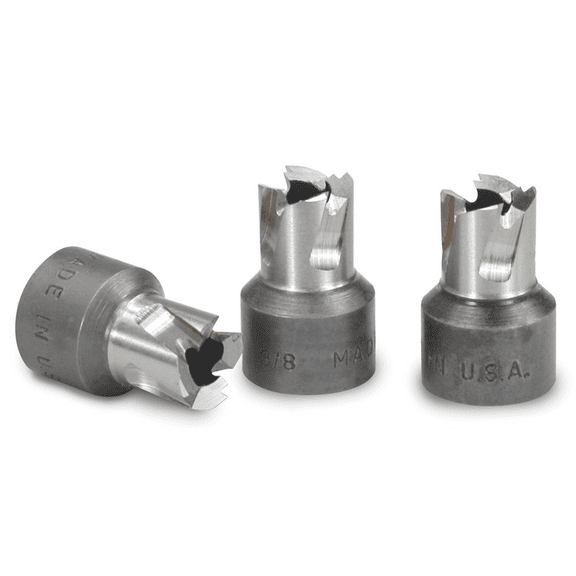 Blair 11108-3 Rotabroach Cutter Set 3/8 Inch Annular Hole Cutters Pack of 3