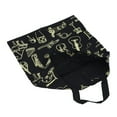 thumbnail image 3 of Bolso de compras, final del lujo del bolso de algodón de la bolsa de asas del totalizador del hombro del bolso del algodón, 3 of 8