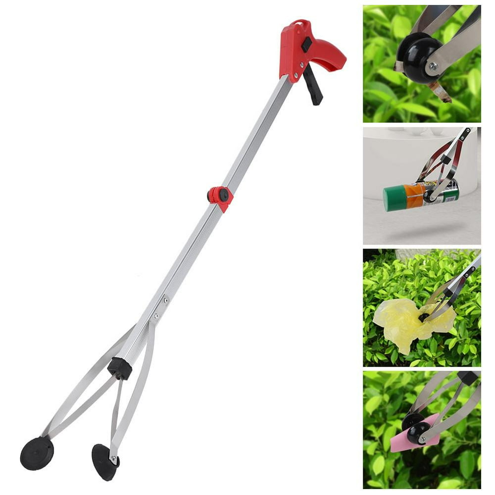 Tebru Trash Grabber, Garbage Picker Folding Trash Grabber for Garden