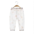 thumbnail image 3 of Odeerbi Niños Niñas Pantalones de Pijama de Algodón Con Estampado Bonito Pantalones de Pijama Transpirables de Pata Ancha, 3 of 3