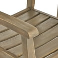 thumbnail image 5 of Vivienne Outdoor 8 Seater Acacia Wood Expandable Dining Set, Gray, 5 of 9