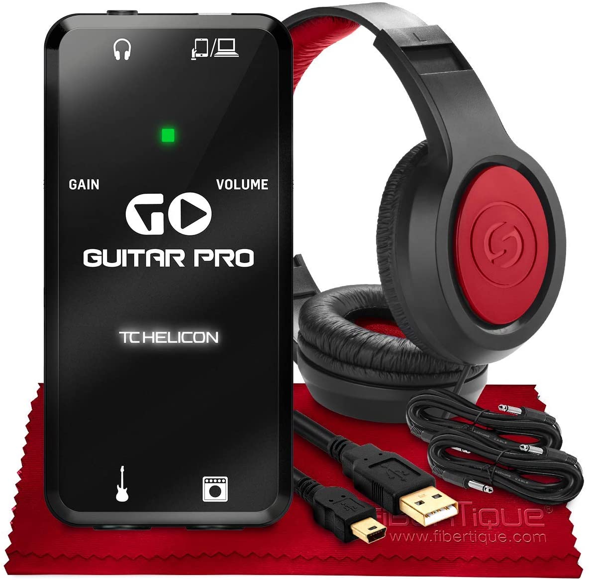 TCHelicon GO GUITAR PRO Portable Guitar Interface for Mobile Devices