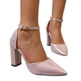 thumbnail image 5 of Women's High Heels Elegant Pointed Toe Strap Dress for Wedding Party and Formal Occasions, 5 of 9